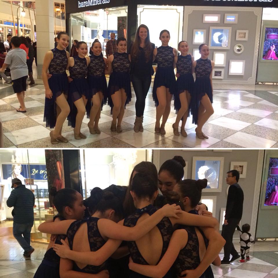 Dance Company Performance at Hillsdale Shopping Center in San Mateo